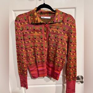 Zara Cactus Cardigan